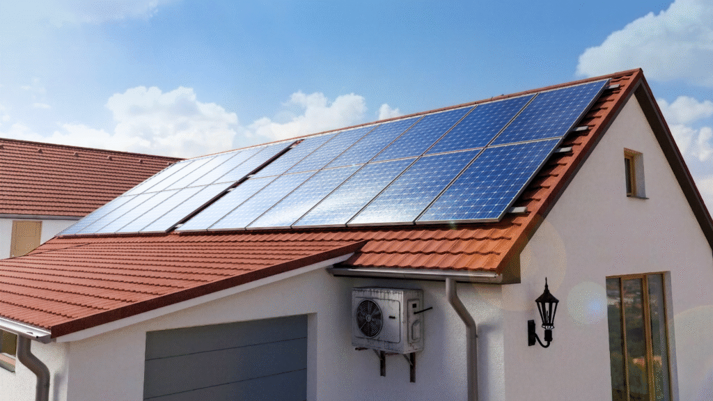 paneles solares sobre tejas Novatik